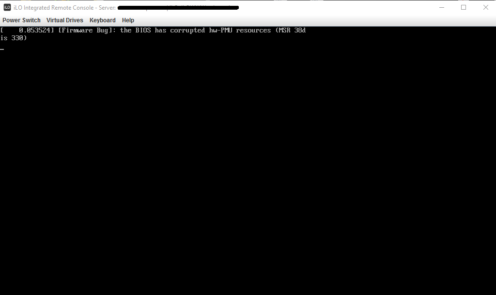 HP ProLiant: Risolvere l'errore Firmware Bug Hw-PMU